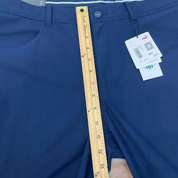 Puma 101 Fit Performance Navy Golf Pants, Men's Size 36 x 32 - Picture 10 of 11